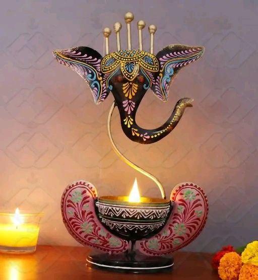 Lord Ganesha Candle Holder