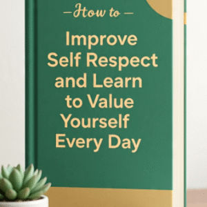 How to Improve Self Respect and Learn to Value Yourself Every Day